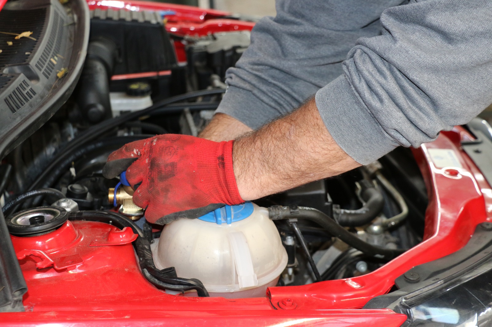 Prueba Hidráulica de Cilindros GNC